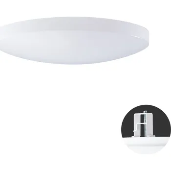 Koupelnové svítidlo OSMONT SAGITA V2 stropní/nástěnné plastové polovestavné svítidlo bílá IP44 3000 K 34W LED DALI - OSMONT OS SAG68193