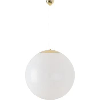 Svítidlo OSMONT ISIS S5 PM závěsné plastové svítidlo mosaz / bílá IP40 25W E27 - OSMONT OS ISI40032