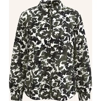 Dámská halenka Desoto Dámská Košilová Halenka Lizzy, tmavě zelená / režná, 44