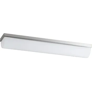 OSMONT SYLVIA 1 X15 stropní/nástěnné skleněné svítidlo kartáčovaná nerez / bílá IP44 4000 K 18W LED - OSMONT OS SYL51923