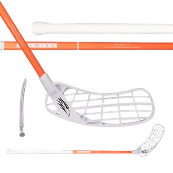 Florbalová hůl SALMING Nitrolite Hawk F29 Coral/White