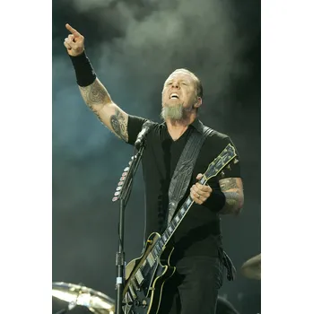 Plakát Plakát, Obraz - Photo of James HETFIELD and METALLICA