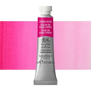 Vodová barva Akvarelová barva Winsor & Newton Professional, 5ml - Opera Rose
