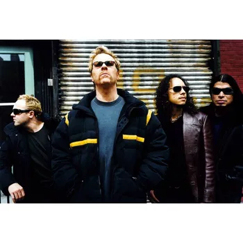 Plakát Plakát, Obraz - Photo of METALLICA and Lars ULRICH