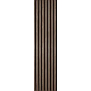 Úložný box House Nordic Akustický panel, dřevěná dýha, 240x60 cm Barva: Hnědá