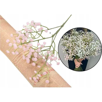 umělá květina Umělá šater větvička růžová sádrovka 60 cm. Sádrovka JAKO ŽIVÁ do vázy