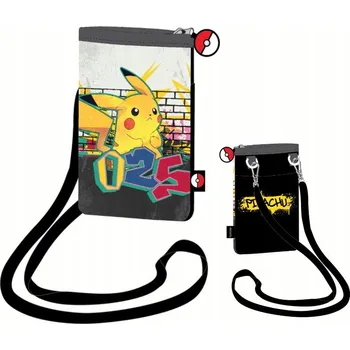 Peněženka Difuzed Peněženka na zip Pokémon Šedá