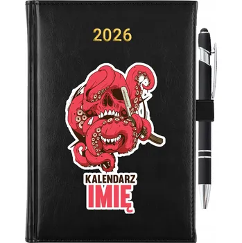 Kalendář Knižkový kalendář 2026 A5 černý