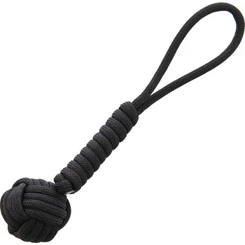 Náramek Combat Ready Monkey Fist Keychain Balck