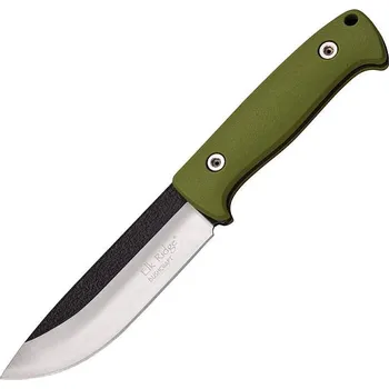 Pracovní nůž Elk Ridge Green Fixed Tactical Knive