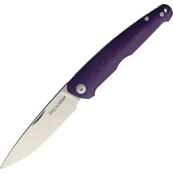 turistický batoh Viper Key M390 Satin G-10 Violet