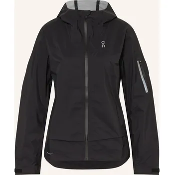 On Dámská Hardshellová Bunda, černá / světle šedá, 40