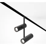 MAYTONI Stropní svítidlo Elti Duo 24W nastavitelná bílá 1735lm černý hliník stmívatelné Exility - MAYTONI M TR005-4-2X12W-DS-B