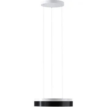 OSMONT DELIA LEC2 závěsné plastové svítidlo bílá / černá IP40 3000 K 34W LED - OSMONT OS DEL69402