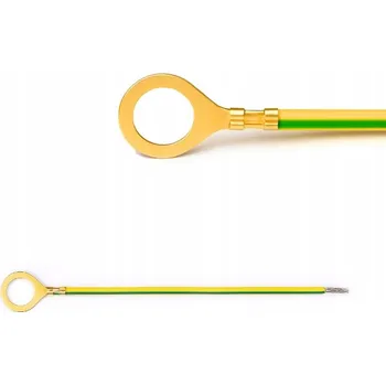 UZEMNĚNÍ S VELKÝM OKEM M10, IZOLOVANÉ, ZALISOVANÉ, 15 CM (150 MM)