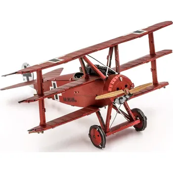 3D puzzle Metal Earth 3D kovový model Trojplošník Fokker/Triplane Fokker