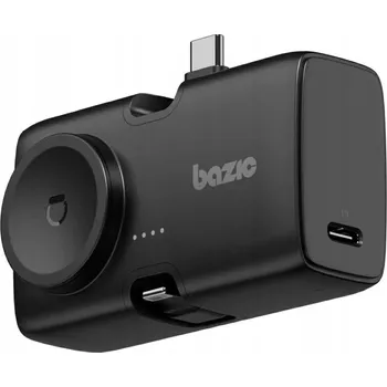 Powerbanka Powerbank 3v1 Bazic Koda 5000mAh PD20W USB-C/Lightning černý