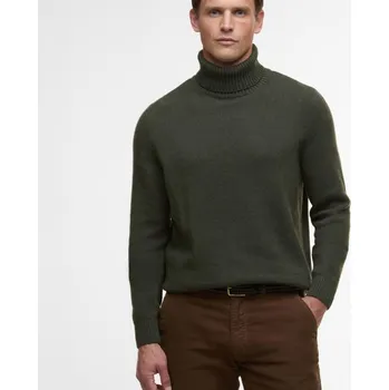 Klobouk Barbour Kelp Roll-Neck Jumper — OIive