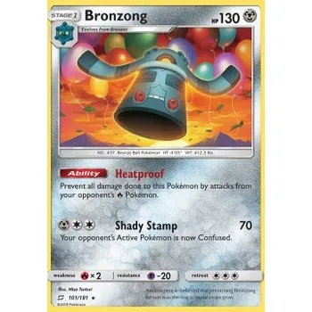 Volný čas Pokémon TEU 101/181 Bronzong - Team Up Stav: Near Mint, Verze: NORMAL