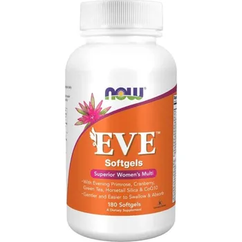 Doplněk stravy Now Foods EVE Softgels Womens Multiple Vitamin 180 kapslí