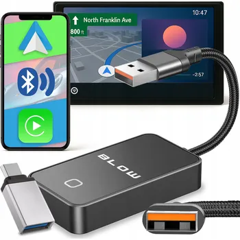 Automobilový adaptér BLOW 78-429 bezdrátový Android Auto CarPlay
