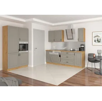 Kuchyňská linka Kuchyňská linka STILO Sestava B, 350 artisan / claygrey MDF