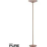 PAULNEUHAUS LED stojací svítidlo Pure Moon dotykový stmívač 2700K bronz / tmavý amber - PAUL NEUHAUS PN 594-97