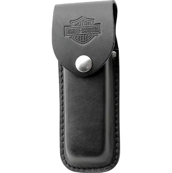 turistický batoh Harley Davidson Large Leather Sheath Black