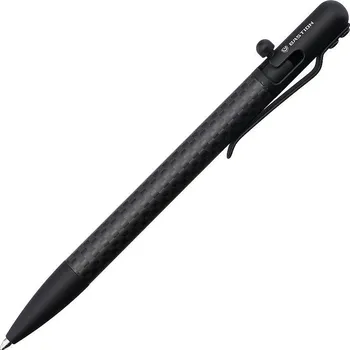 Bastion Slim Bolt Action Pen Carbon/Black