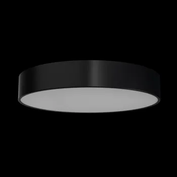 OSMONT KRUGER 3 FOP stropní/nástěnné plastové svítidlo černá IP40 4000 K 48W LED nouzové kombinované 3 h - OSMONT OS KRU60645