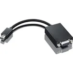 Lenovo 0A36536 adaptér k video kabelům VGA (D-Sub) Mini DisplayPort Černá