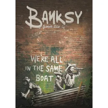 Kalendář Banksy - 2026 kalendář A3