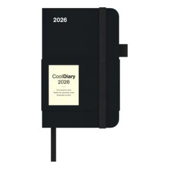 Diář Black 2026 - Diary - Buchkalender - Taschenkalender - 9x14: Cool Diary – Neumann Verlage GmbH & Co. KG (NL)
