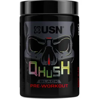 Anabolizér Anabolizér USN Qhush Black 220g, bobulový plamen