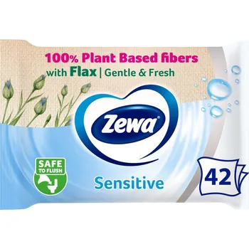 Toaletní papír Zewa Sensitive vlhčený toaletní papír