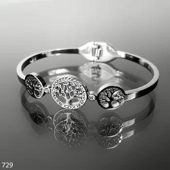 Náramek Ocelový náramek zabalený v dárkové krabičce č. 729