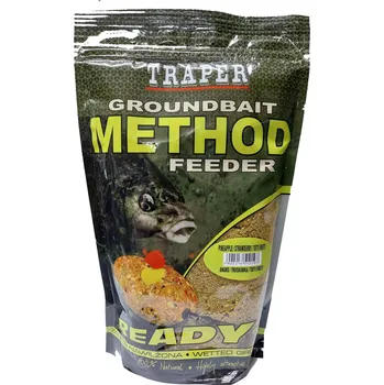 Návnadová surovina Traper Method Feeder Ready Návnada Ananas / Jahoda / Tutti Fruttii 750 g