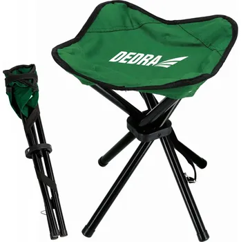 Stolička DEDRA KEMPINGOVÁ STOLIČKA ČTYŘNOHÁ SKLÁDACÍ 30x30x50cm OXFORD VAZBA LEHKÁ