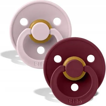 dudlíky Kulatý gumový Dudlík Bibs 6 měsíců +
