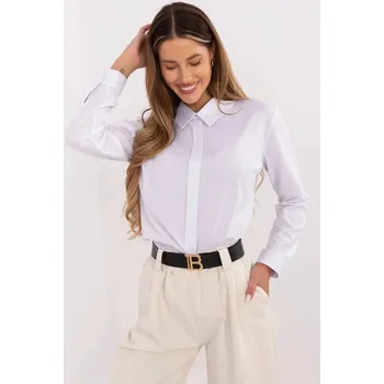 Dámská halenka Dámská halenka Lakerta – bavlna s ozdobným proužkem, m