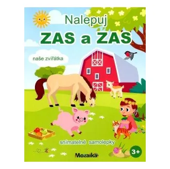 samolepka Nalepuj zas a zas naše zvířátka