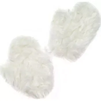 Rukavice ArtOfPolo dámské chlupaté rukavice Nuuk Bílé