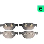 Sada brzdových destiček, kotoučová brzda OPTIMAL BP-12500