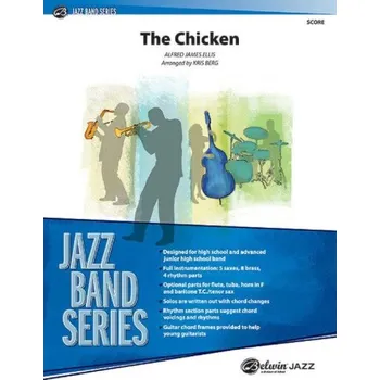 Alfred James Ellis: The Chicken (noty pro jazzový orchestr, party, partitura)