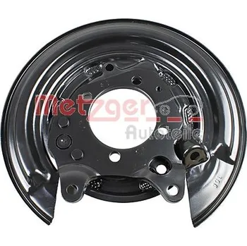 Brzdový kotouč Ochranný plech proti rozstřikování, brzdový kotouč METZGER 6115244