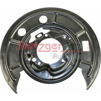 Brzdový kotouč Ochranný plech proti rozstřikování, brzdový kotouč METZGER 6115104