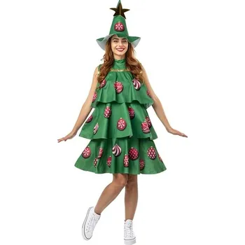 Karnevalový kostým Funiglobal - Kostým vánoční stromeček pro ženy - One size