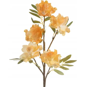 umělá květina Umělá květina dekorativní 89 cm oranžová z pěny EVA
