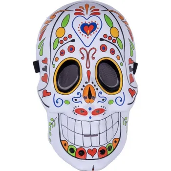 Karnevalová maska Maska Dia De Los Muertos barevná