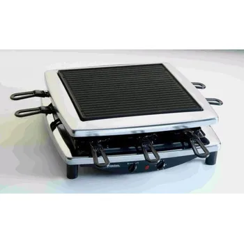 Kuchyňský gril Steba Raclette RC 3 + chrom 1450W stříbrná (621300)